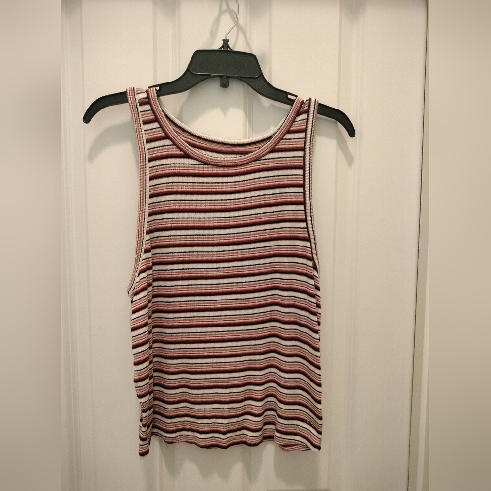 American Eagle Outfitters striped tank Sz L